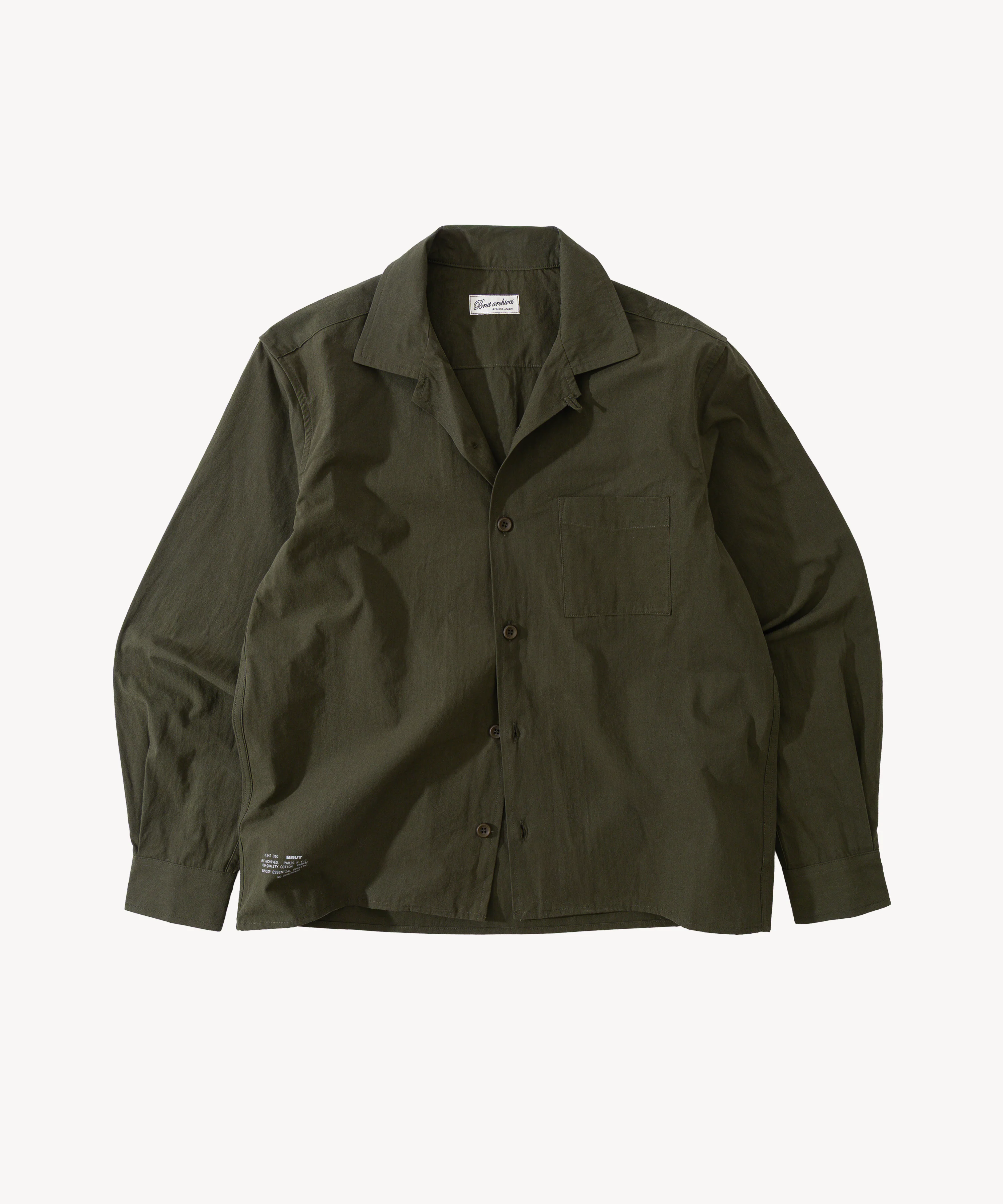 THE RETIREE POPLIN SHIRT