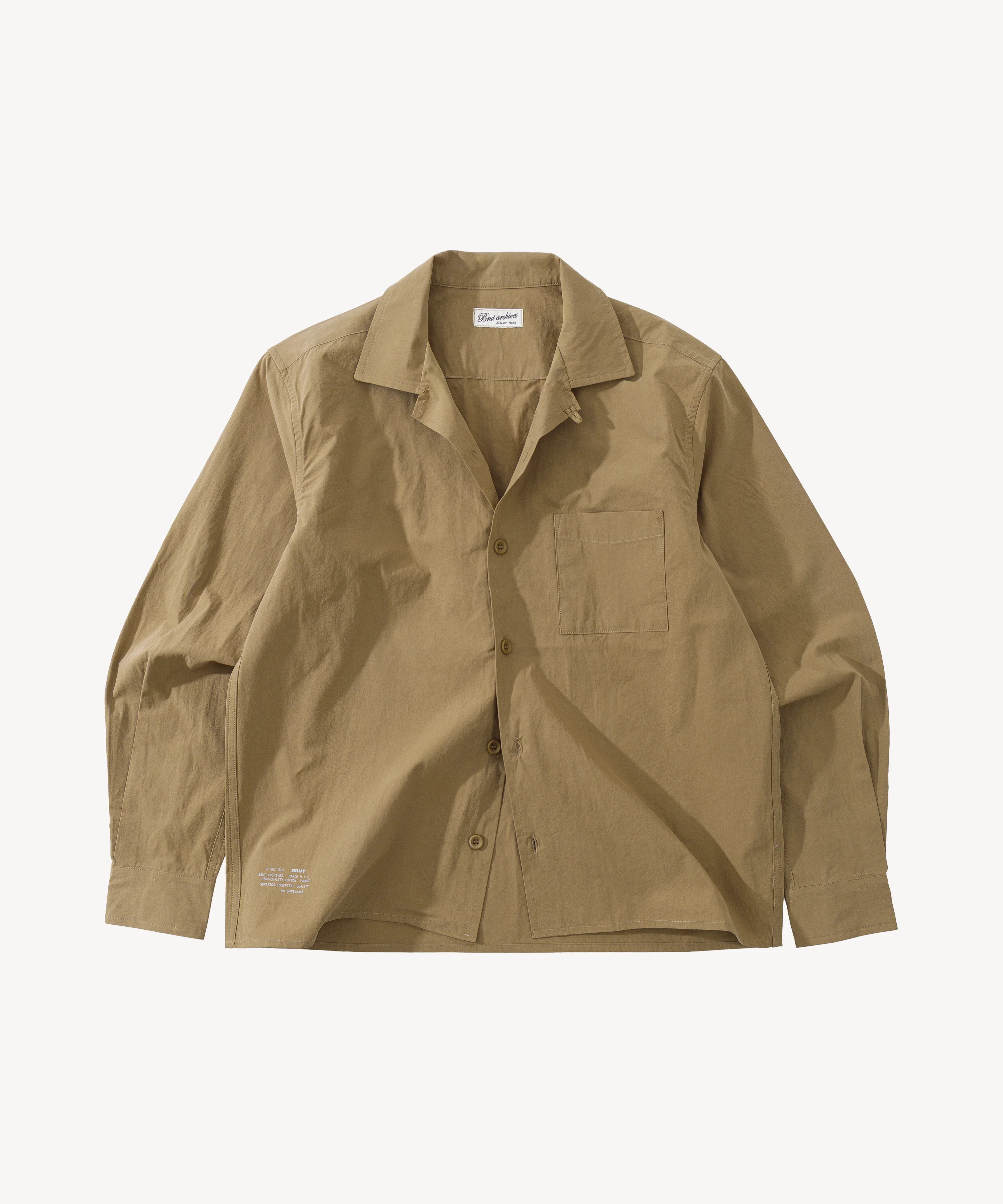 THE RETIREE POPLIN SHIRT