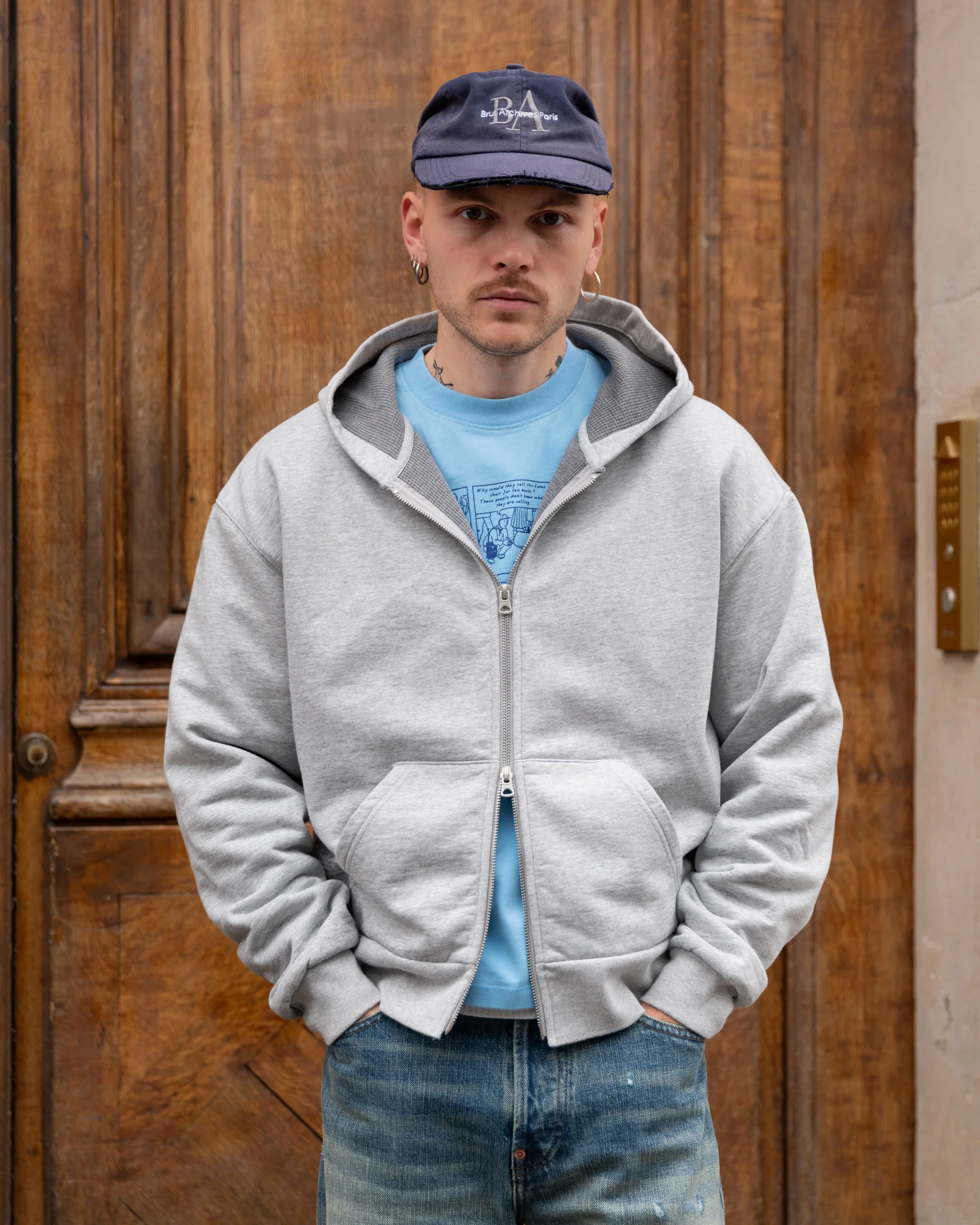 THE THERMAL ZIP SWEAT - Image 2