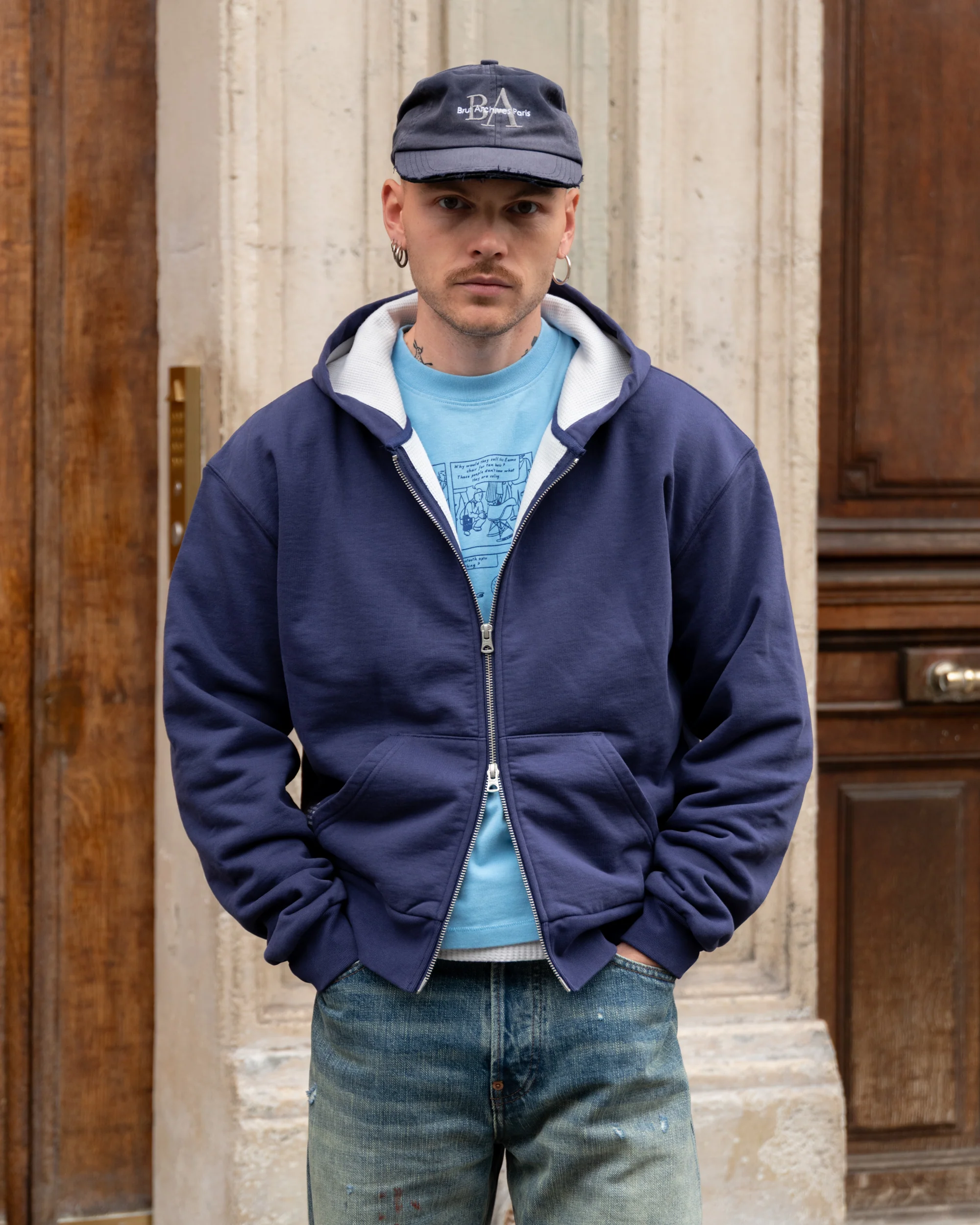 THE THERMAL ZIP SWEAT - Image 2