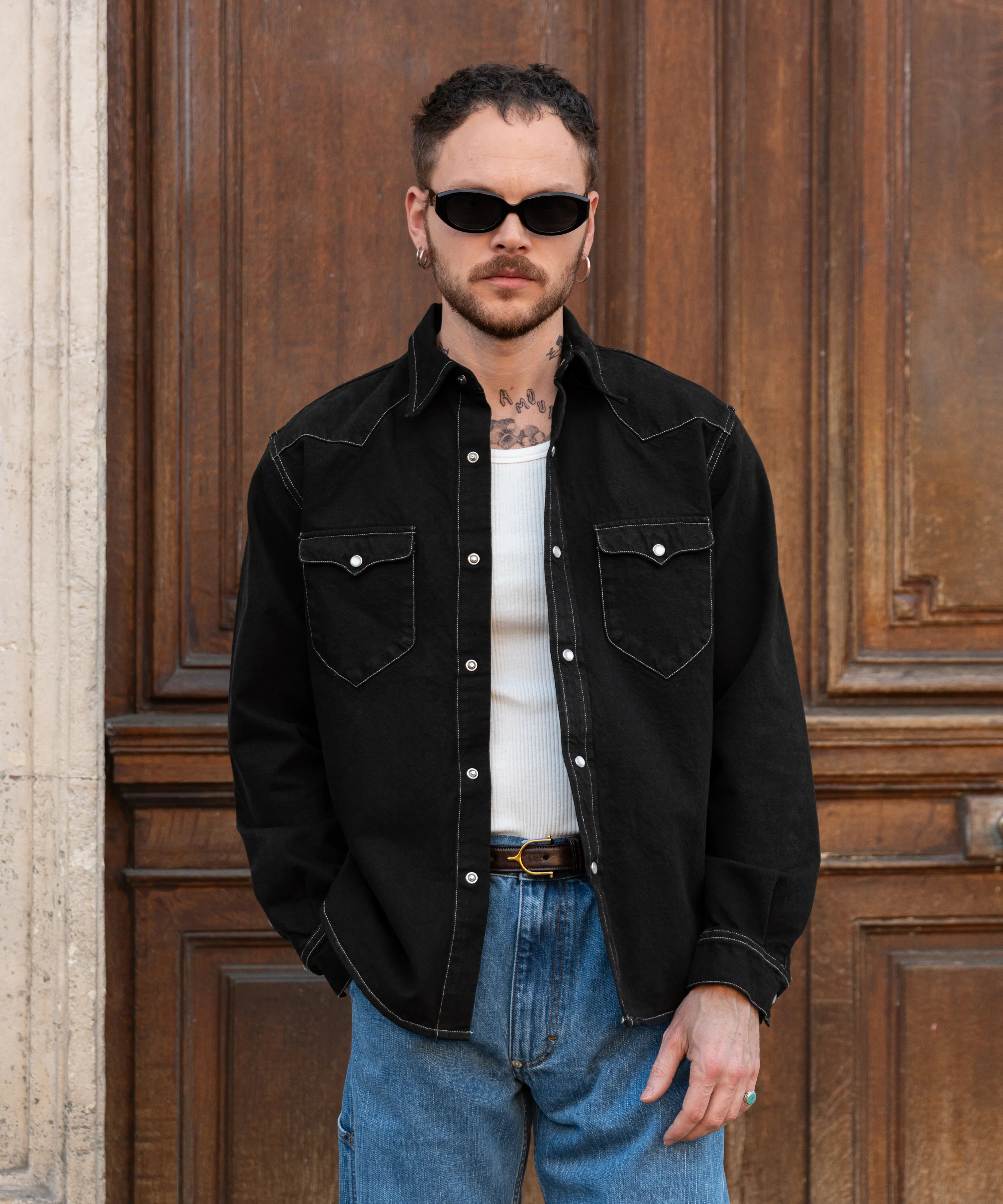 THE WESTERN DENIM SHIRT - Image 2
