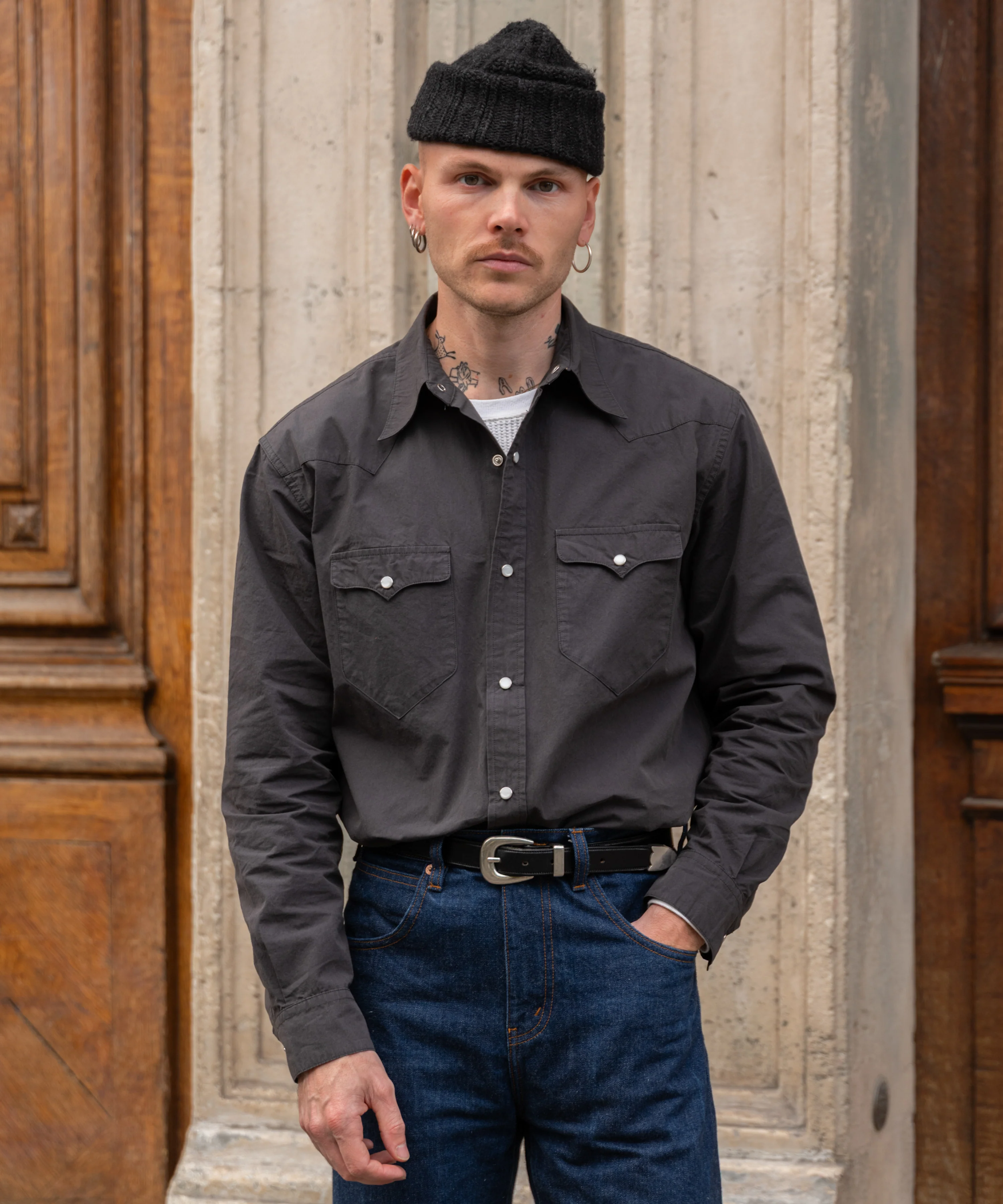 THE WESTERN POPLIN SHIRT - Image 2