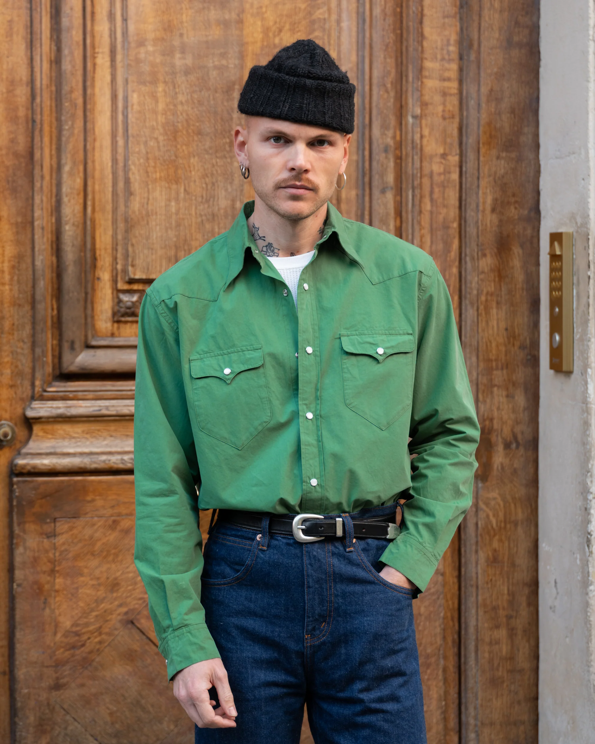 THE WESTERN POPLIN SHIRT - Image 2