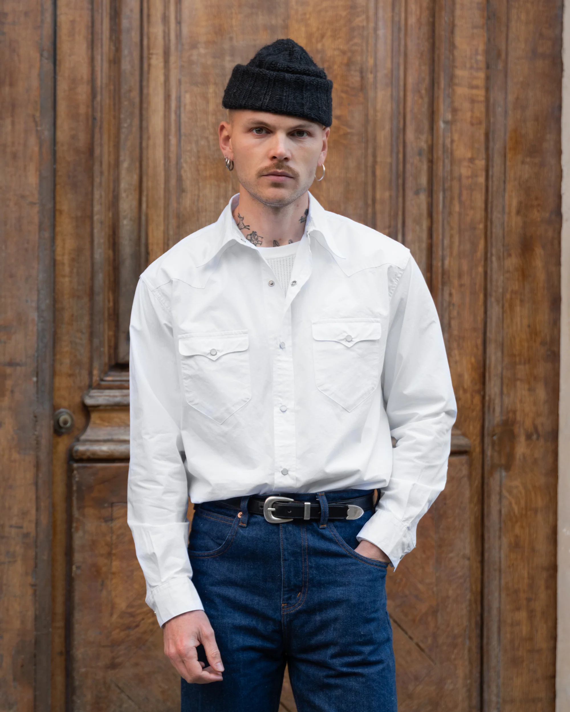 THE WESTERN POPLIN SHIRT - Image 2