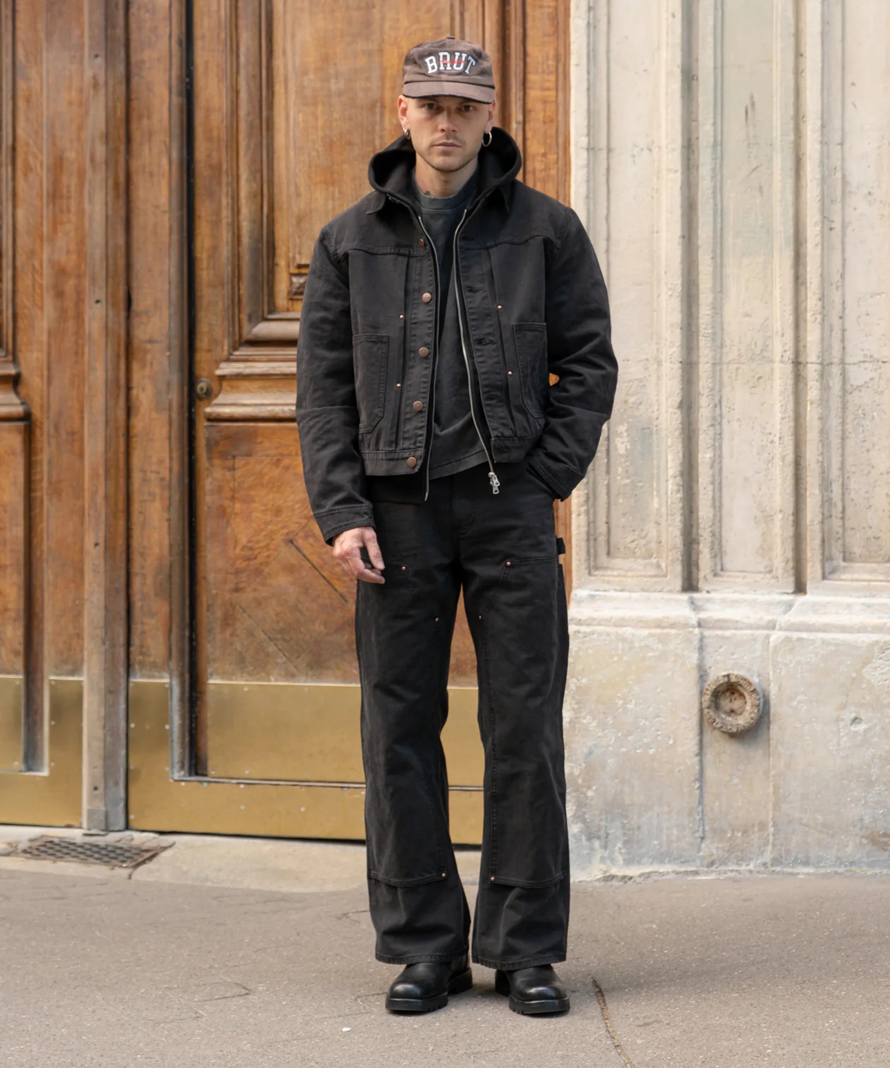 THE WIDE RIVET PANTS - Image 2