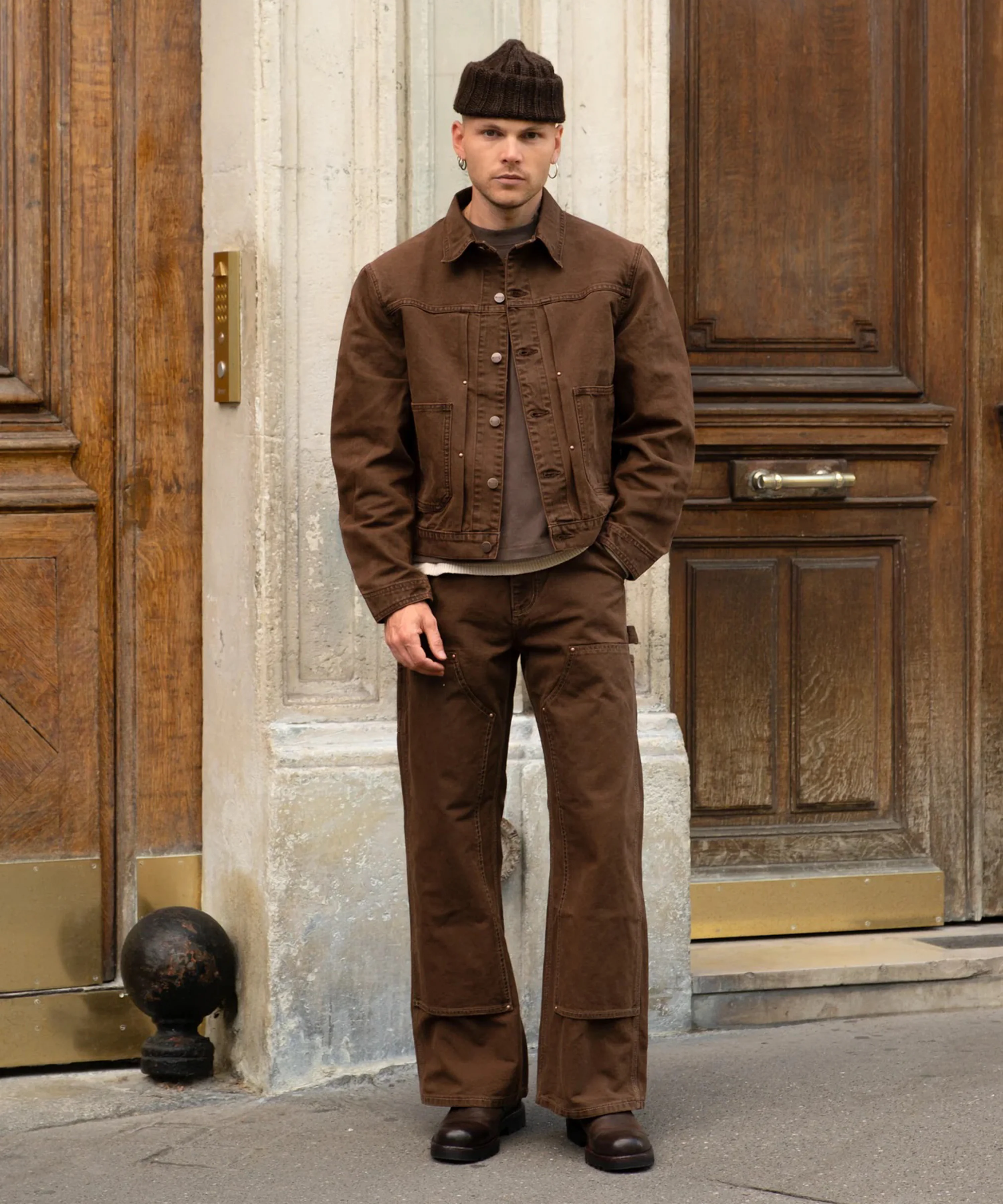 THE WIDE RIVET PANTS - Image 2