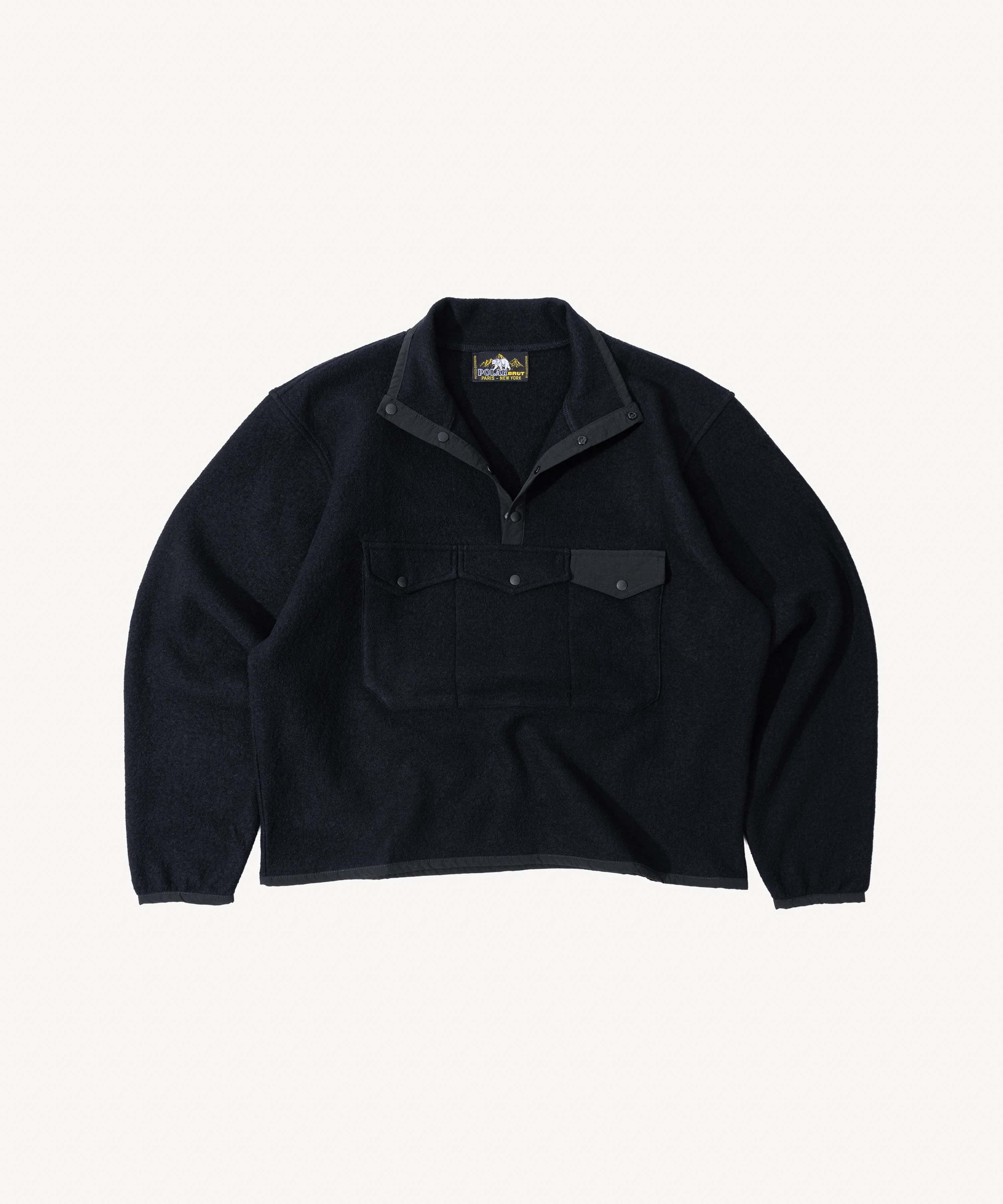 THE WOOL BUTTON-UP FLEECE