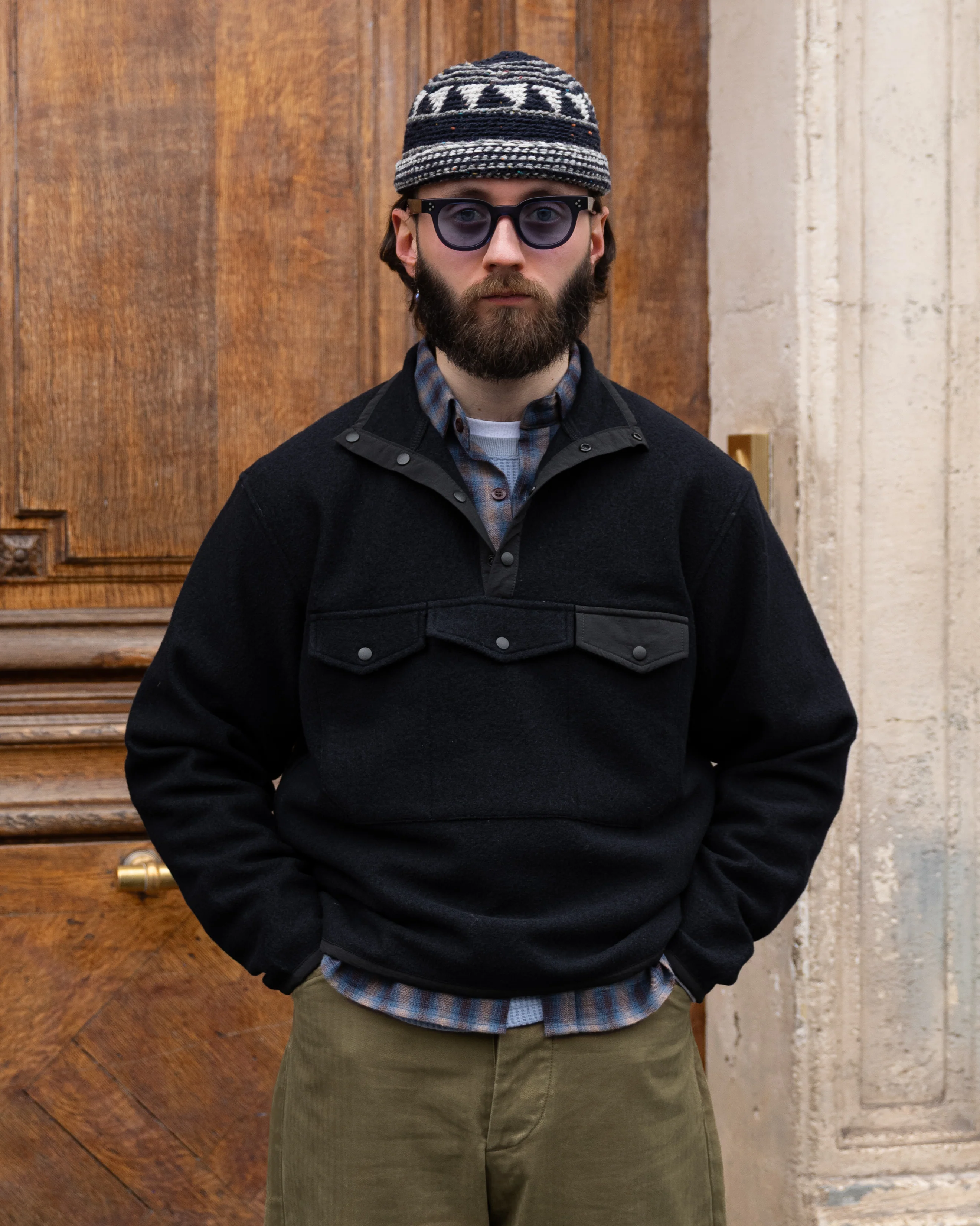 THE WOOL BUTTON-UP FLEECE - Image 2