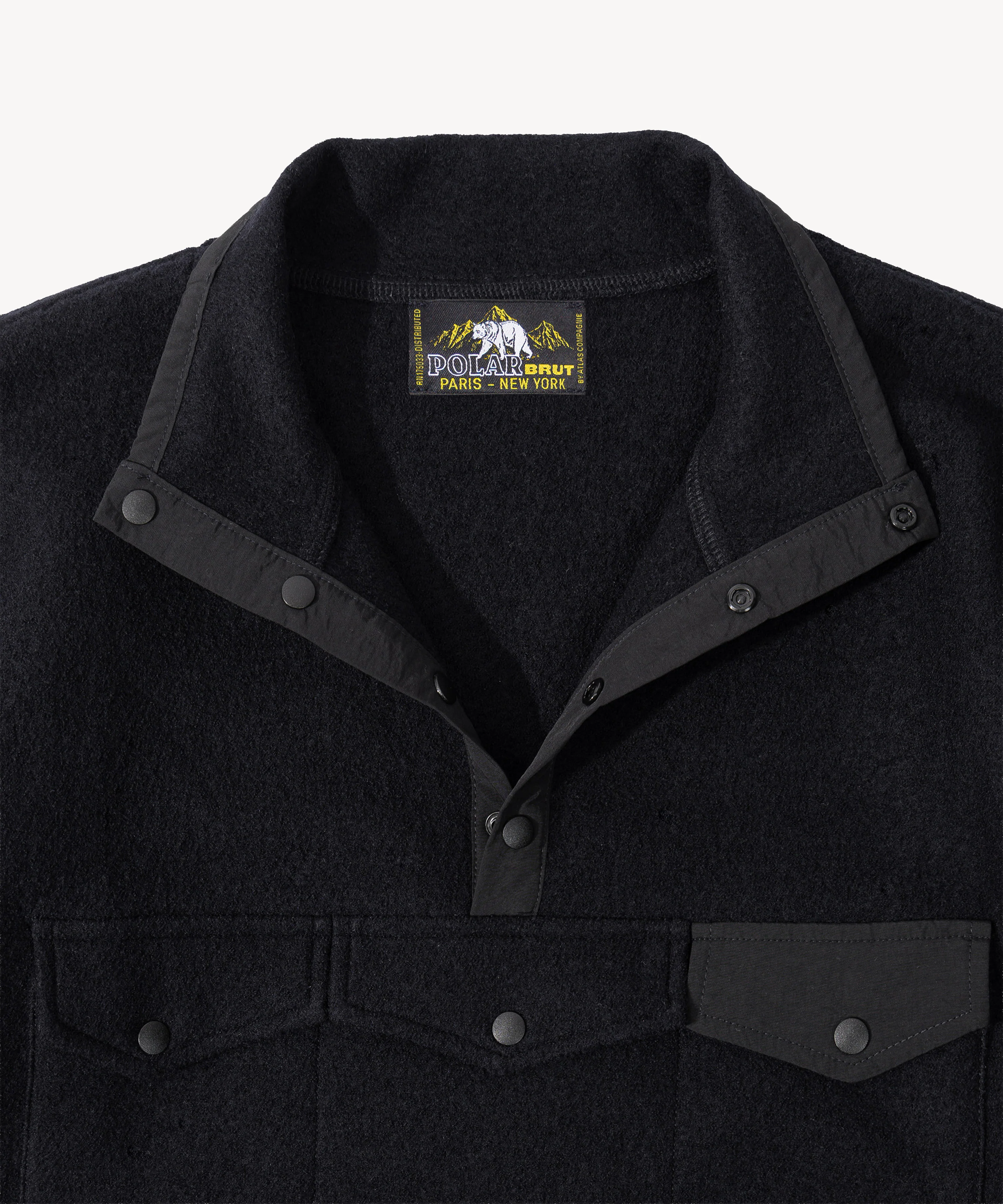 THE WOOL BUTTON-UP FLEECE - Image 4