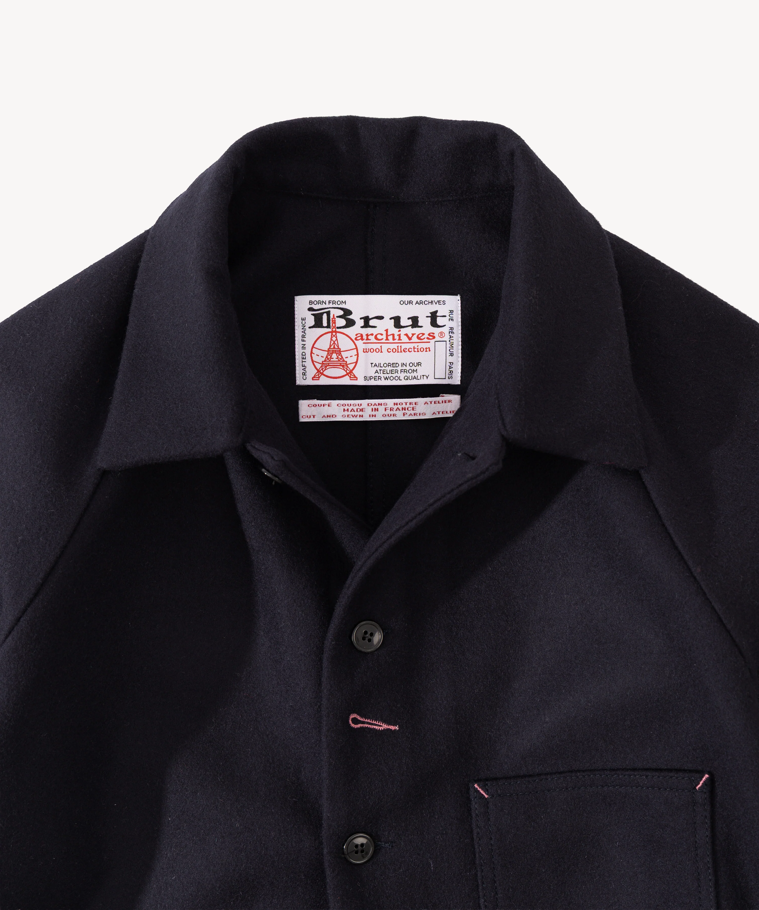 REWORK® WOOL PAINTER JACKET - Image 4
