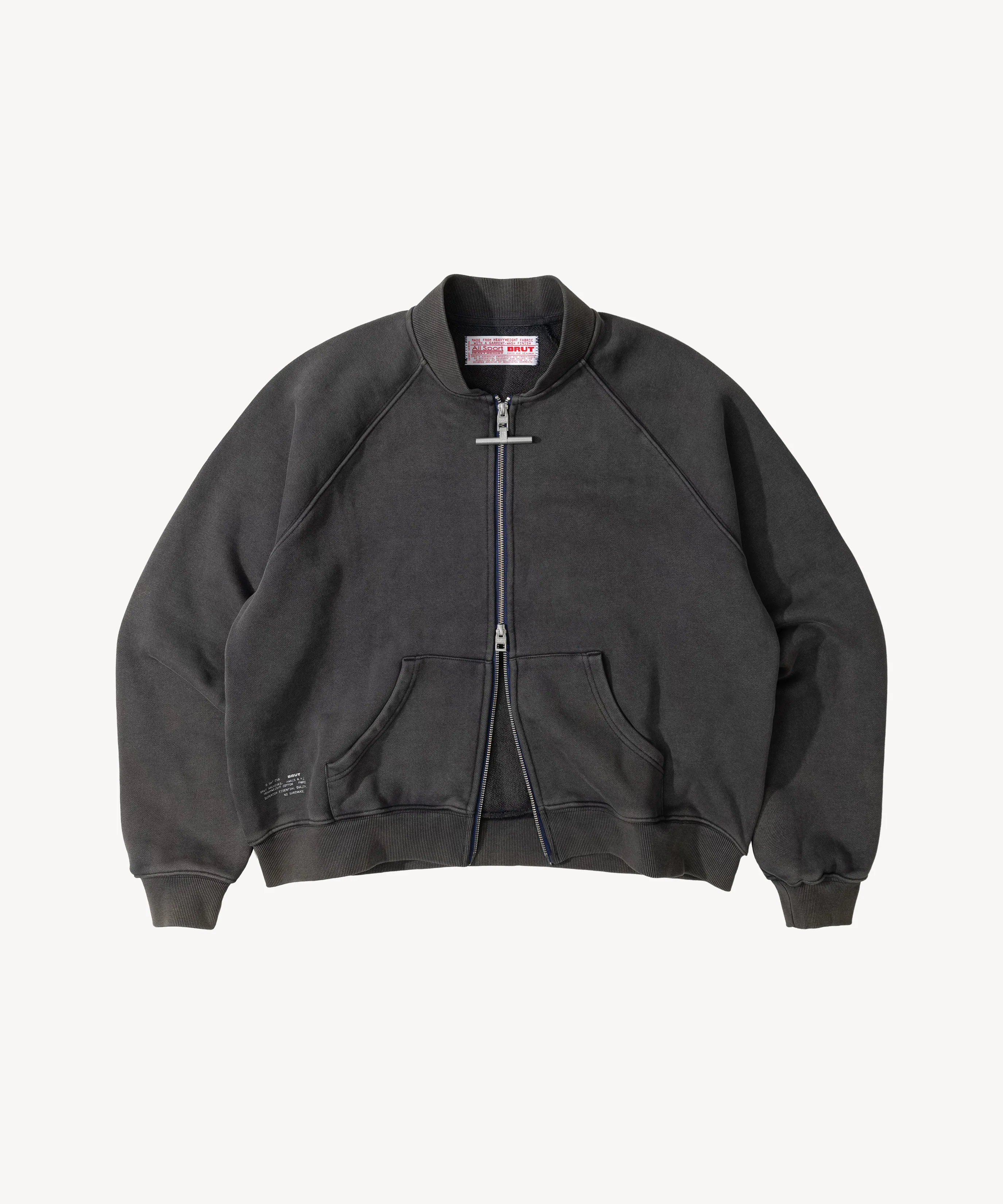 THE ZIPPED CREWNECK